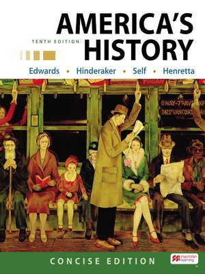 cover image of America's History: Concise Edition, Combined Volume